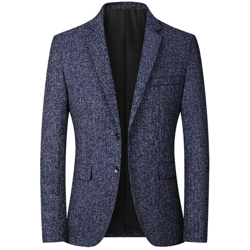 HENRIQUE® Slim Fit Casual Blazer – Men's Fashionable Business Suit Jacket - Magnattos