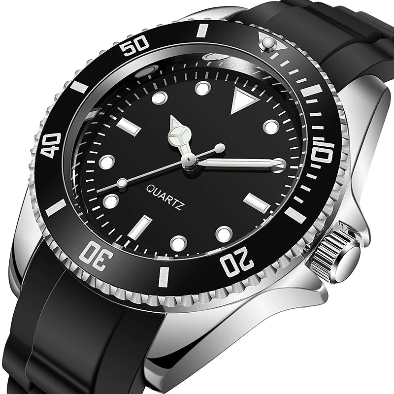 MALATRONI® Elegant Black Men's Watch - Magnattos