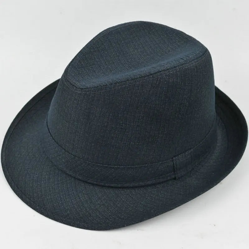 BRAXTON® Autumn & Winter Men’s Fedora – Classic Plaid Jazz Bowler Hat - Magnattos