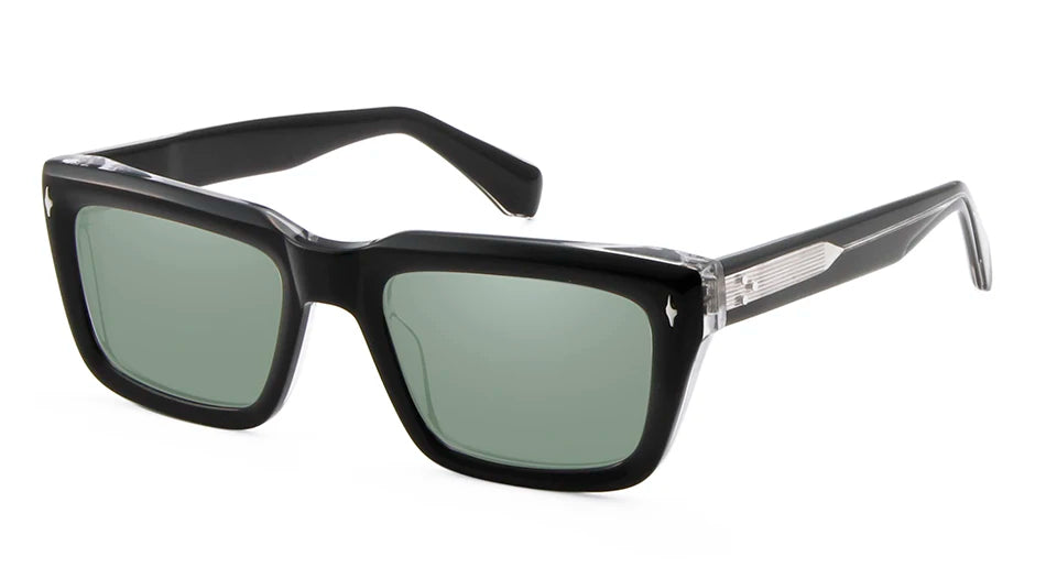 ESNERO® Crystal Acetate Square Sunglasses
