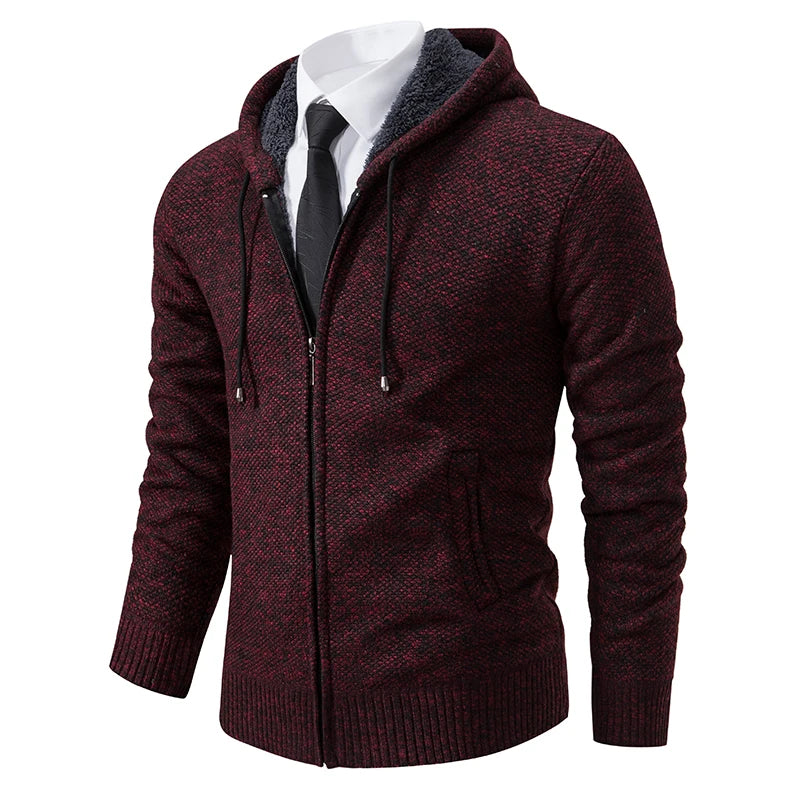SERGEI® Sweater Grab Fleece Warm Zipper Cardigan - Magnattos