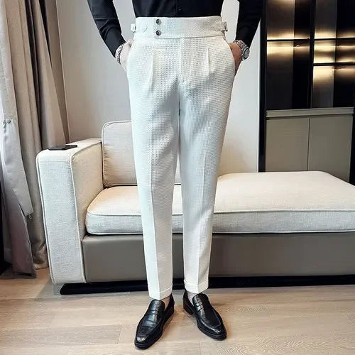 BAGNAIA® Men´s High Waist Formal Pants - Magnattos