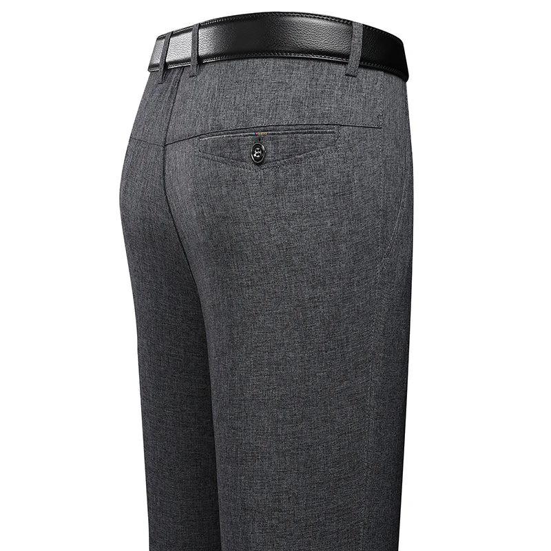 CARLYTON® Men's Business Casual Dress Pants - Summer & Autumn Straight Fit - Magnattos
