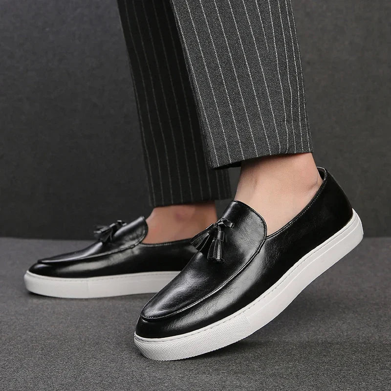 ITALIANO® Summer Leather Loafers for Men - Magnattos