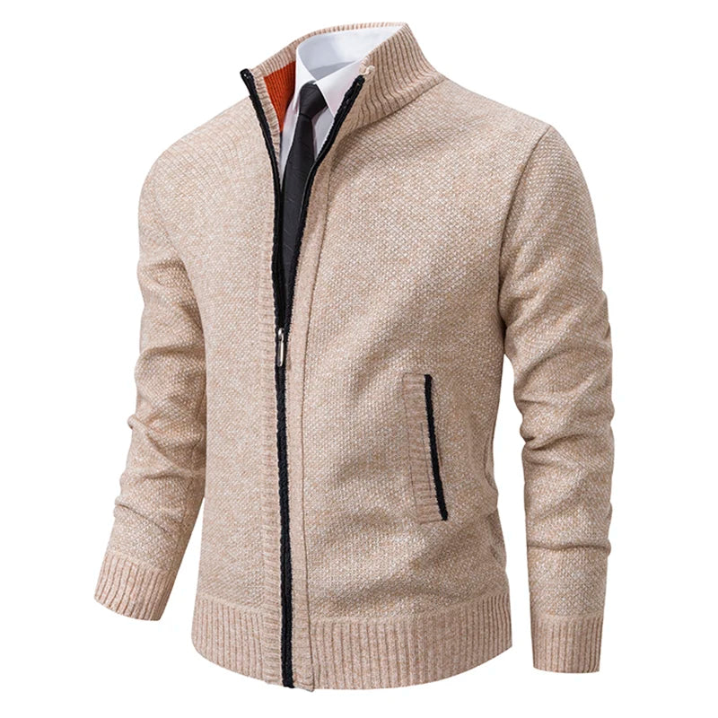 SERGEI® Sweater Grab Fleece Warm Zipper Cardigan - Magnattos