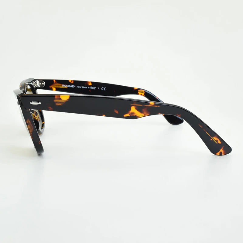 RIVETTO® Classic Glass Lens Sunglasses