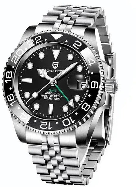 PAGANI® Men's Silver Waterproof Watch - Magnattos