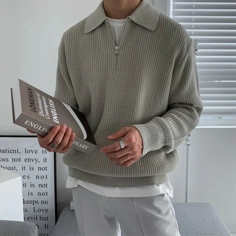 CALORÉ® Men's Polo Pullover Sweatshirt - Magnattos