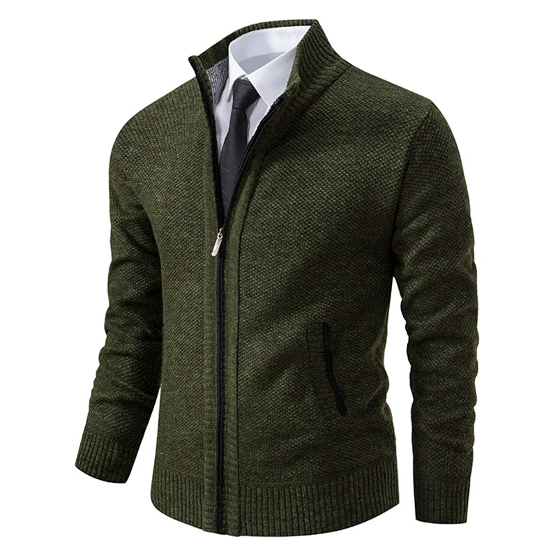 SERGEI® Sweater Grab Fleece Warm Zipper Cardigan - Magnattos