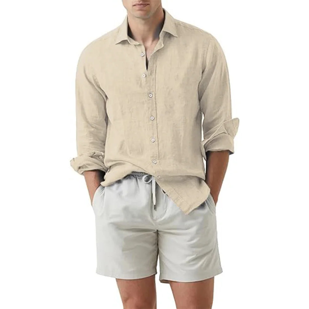 CHEN® Cotton Linen Shirts - Magnattos