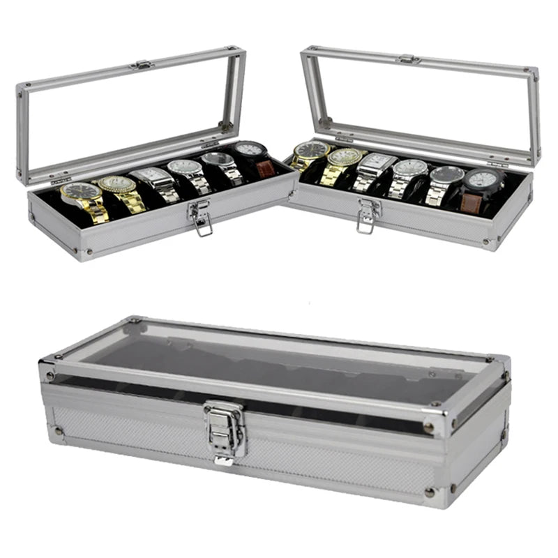 PREMMIO® Luxury Aluminum Alloy Watch Storage Box - Magnattos