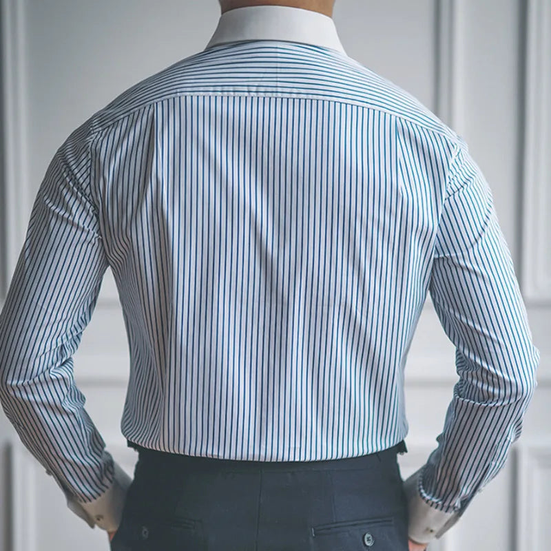 ARJUN® Long Sleeve Striped Shirt - Magnattos