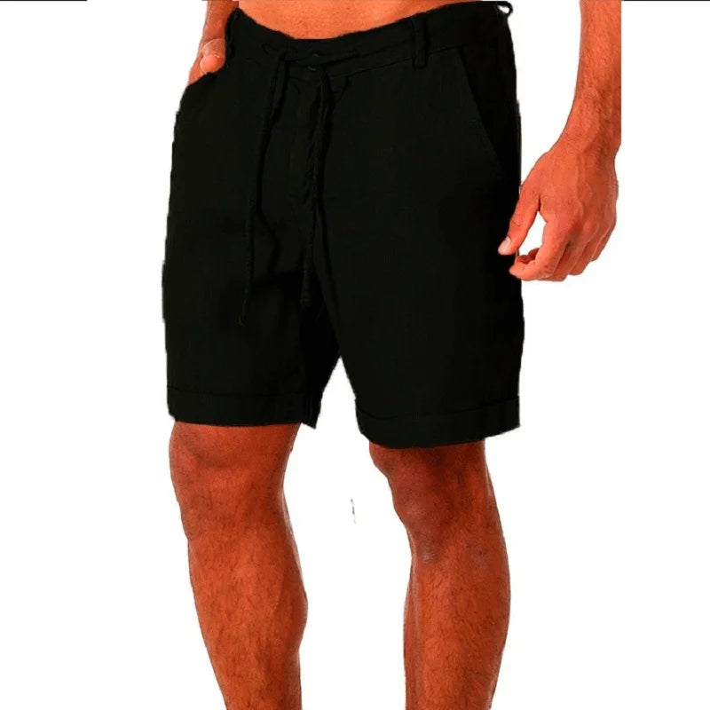 CORTONNA® Men's Cotton Linen Shorts - Magnattos