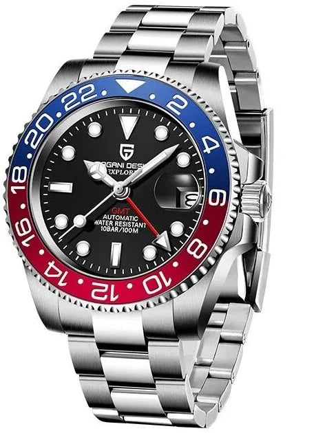 PAGANI® Men's Silver Waterproof Watch - Magnattos