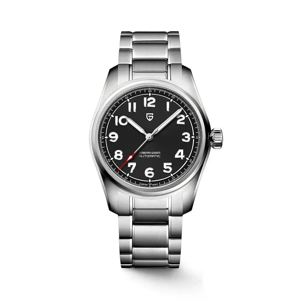 STELVON® 2024 New 38MM Men's Pilot Automatic Mechanical Watch NH35A YN55A Sapphire Waterproof 200m - Magnattos