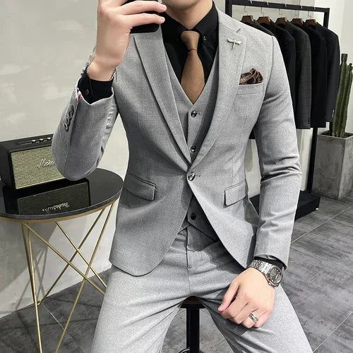 GIANLUCA® High-end 3 Piece Suit - Magnattos
