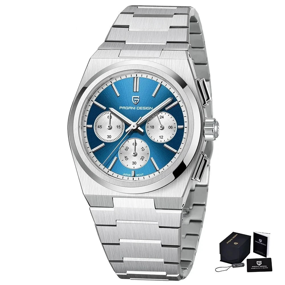 GROSSETO® Vintage Chronograph Luxury Watch - Magnattos