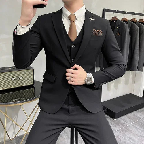 GIANLUCA® High-end 3 Piece Suit - Magnattos