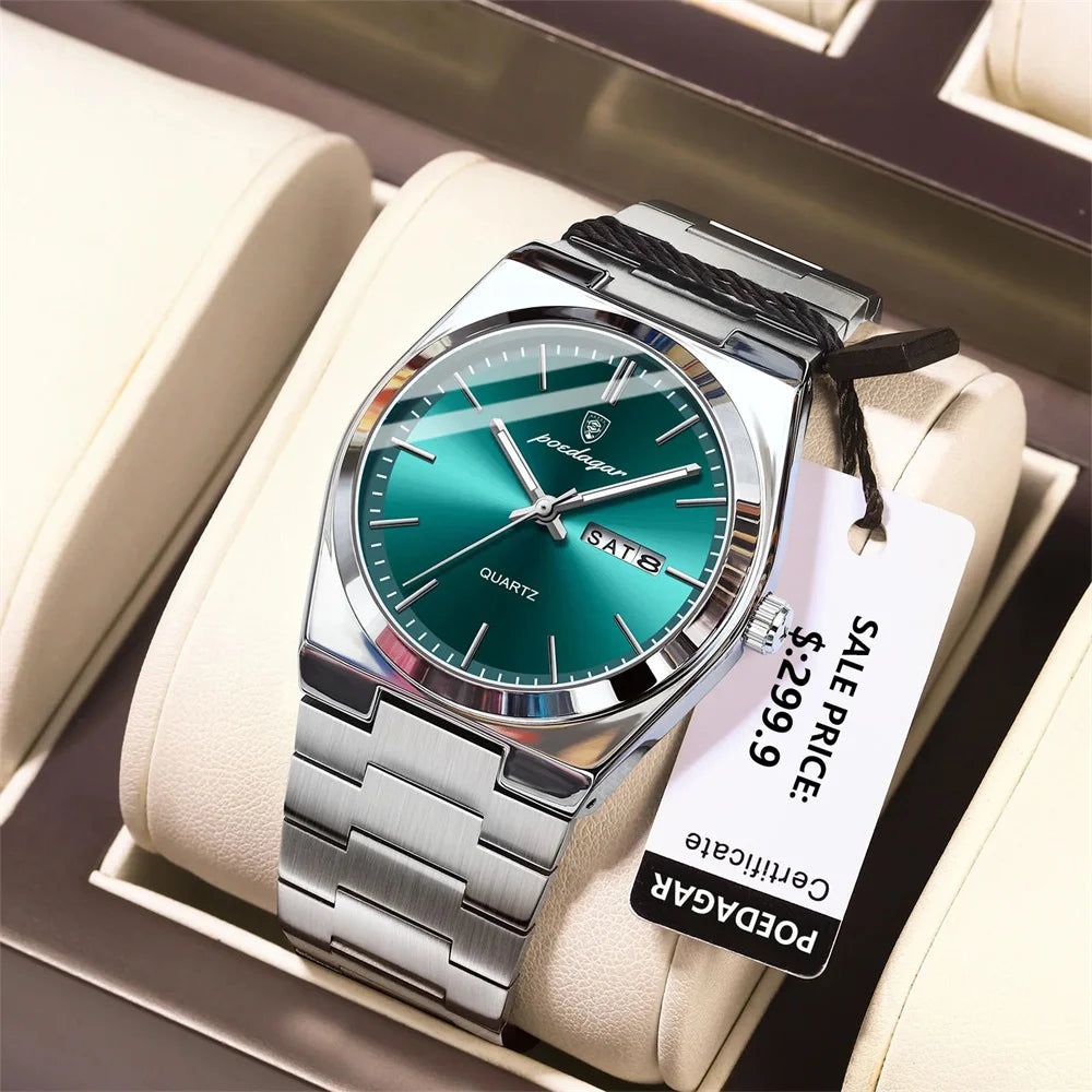 WATTFORD® Elegant Day Date Watch - Magnattos