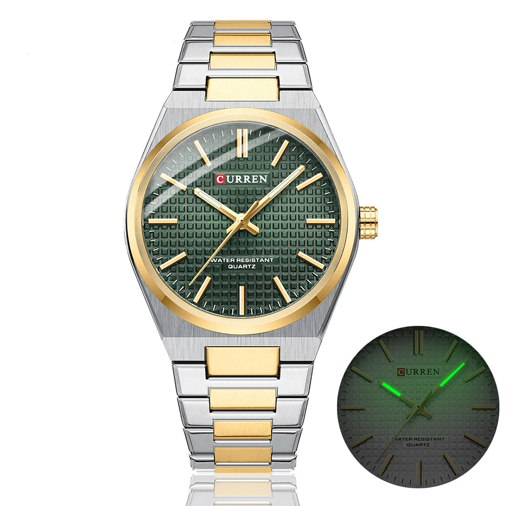 BARZINI® Luxury Stainless Steel Watch - Magnattos