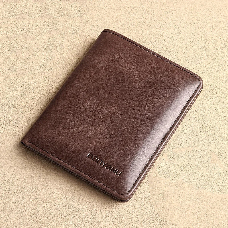 VALEN® RFID Genuine Leather Slim Wallet for Men - Magnattos