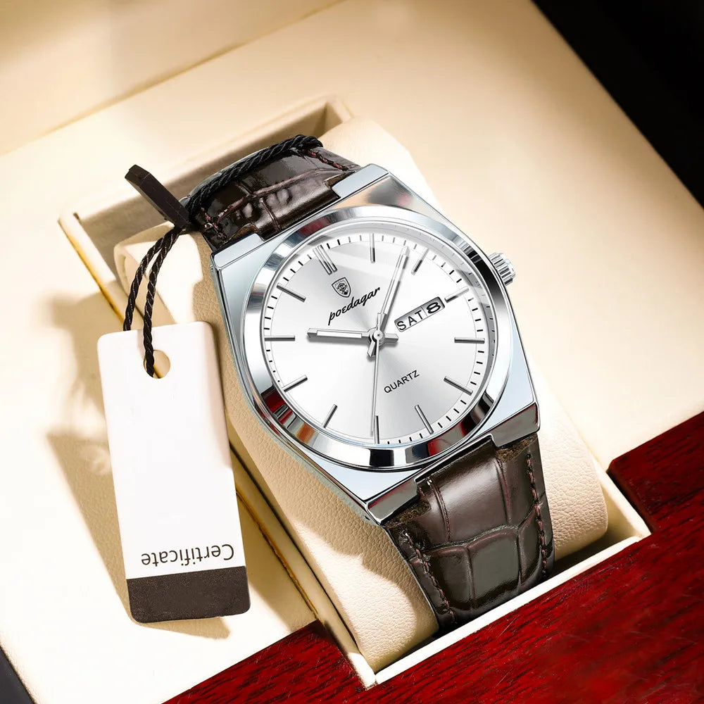 WATTFORD® Elegant Day Date Watch - Magnattos