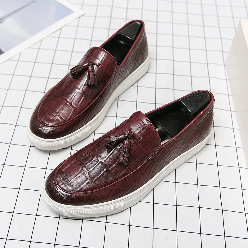 ITALIANO® Summer Leather Loafers for Men - Magnattos
