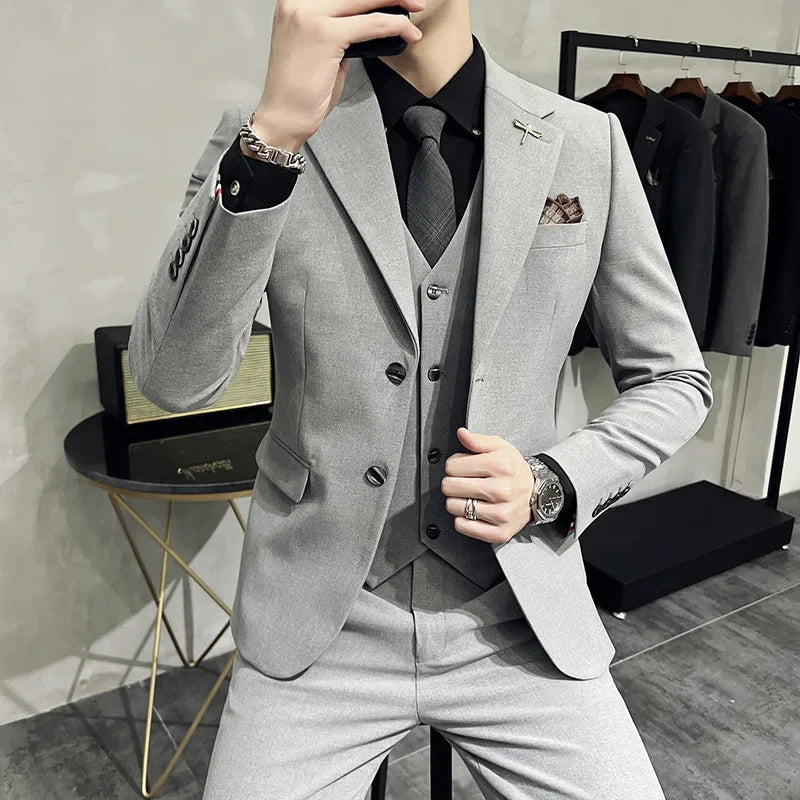 GIANLUCA® High-end 3 Piece Suit - Magnattos