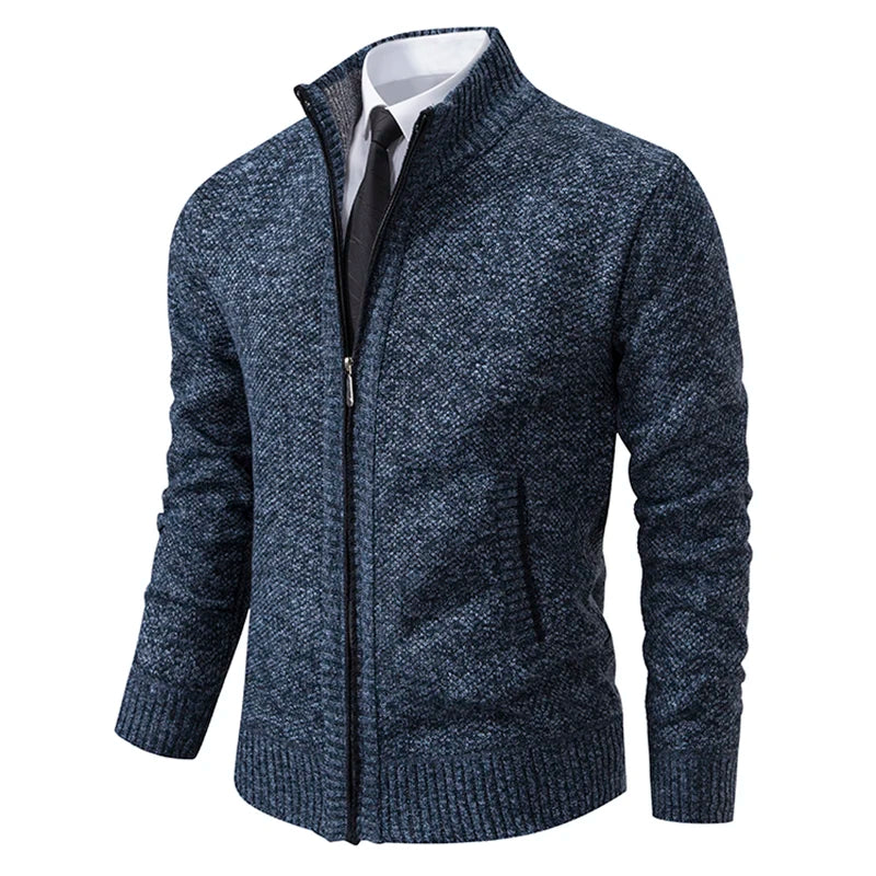 SERGEI® Sweater Grab Fleece Warm Zipper Cardigan - Magnattos