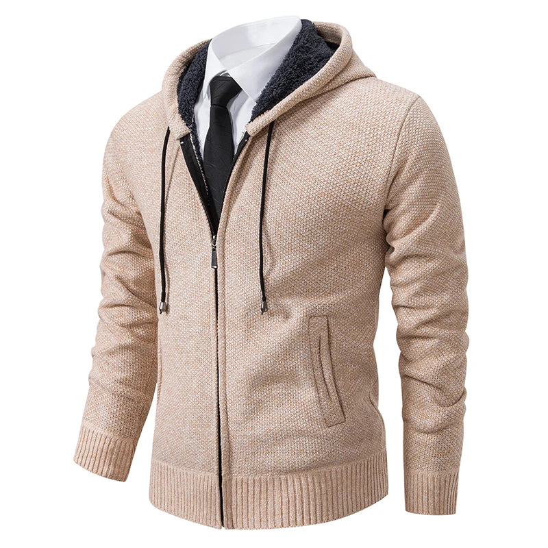 SERGEI® Sweater Grab Fleece Warm Zipper Cardigan - Magnattos