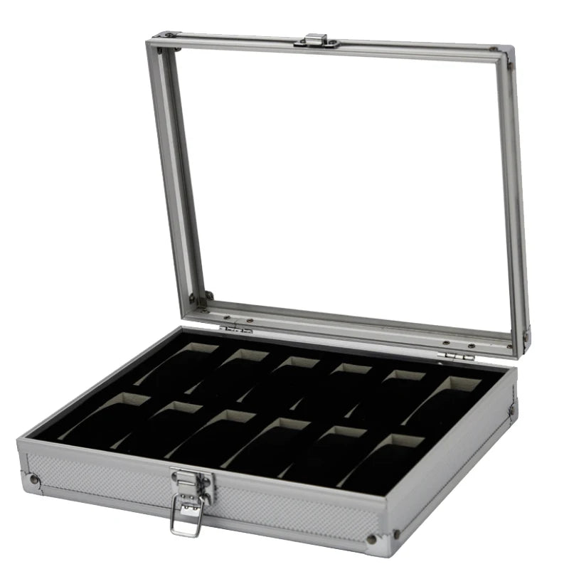 PREMMIO® Luxury Aluminum Alloy Watch Storage Box - Magnattos