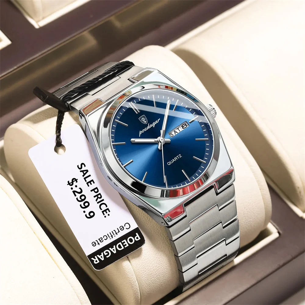 WATTFORD® Elegant Day Date Watch - Magnattos