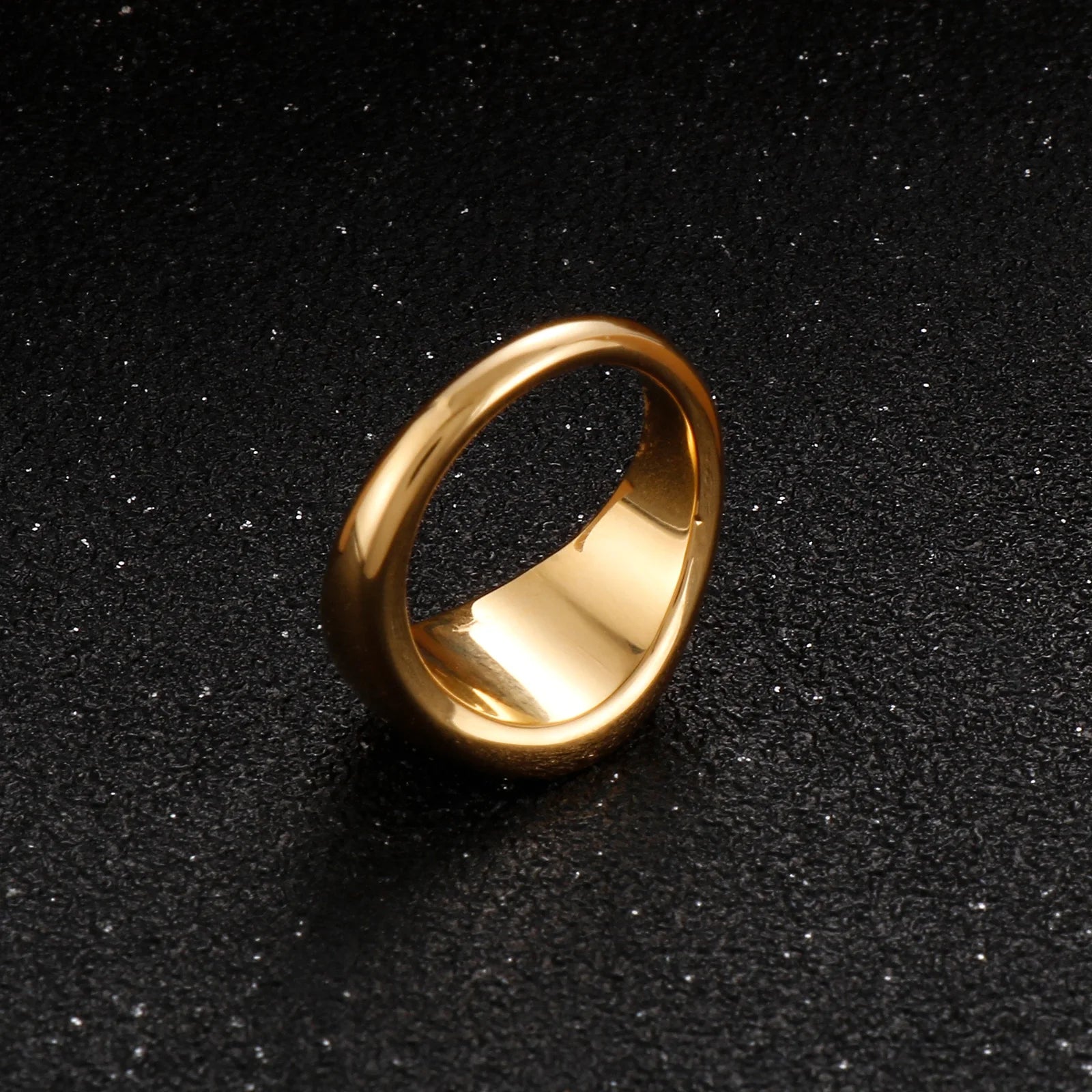REI® Stainless Steel Signet Ring - Magnattos