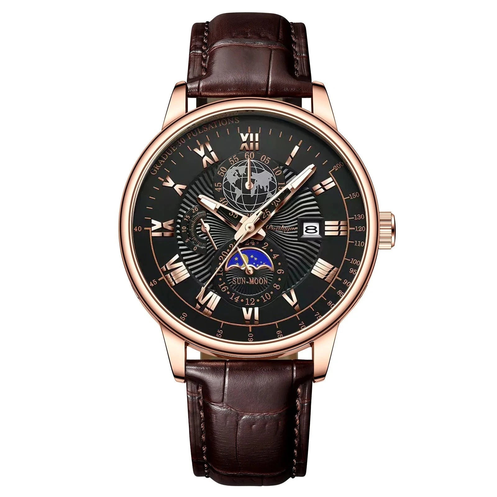 LICATA® Luxury Leather Watch - Magnattos
