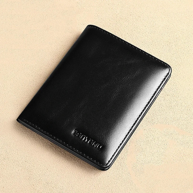 VALEN® RFID Genuine Leather Slim Wallet for Men - Magnattos