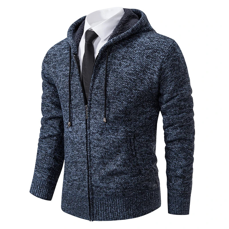 SERGEI® Sweater Grab Fleece Warm Zipper Cardigan - Magnattos