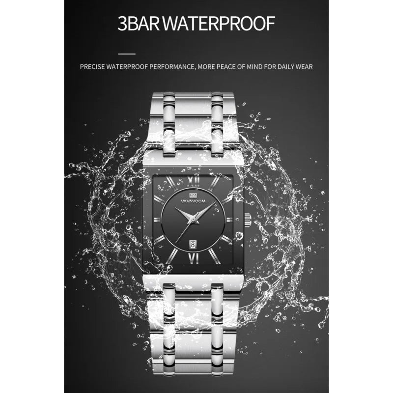 CAMARA® Men Luxury Square Dial - Magnattos