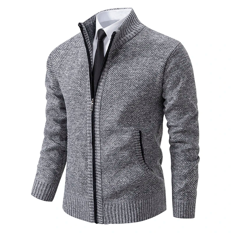 SERGEI® Sweater Grab Fleece Warm Zipper Cardigan - Magnattos