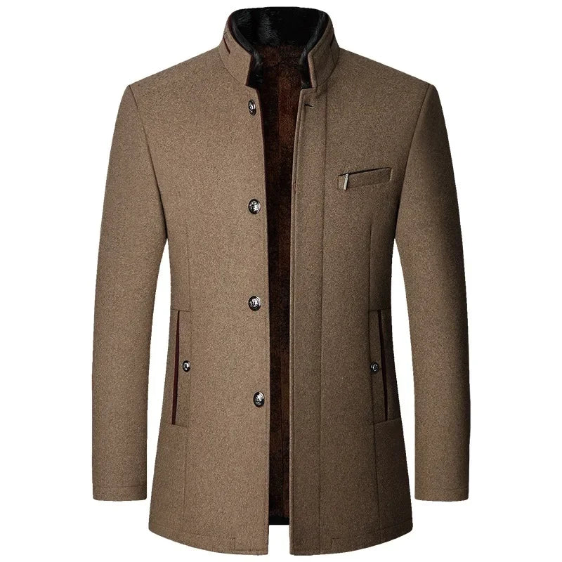 ALBRECHT™ Men's Woolen Blazers and Cashmere Trench Coat - Magnattos