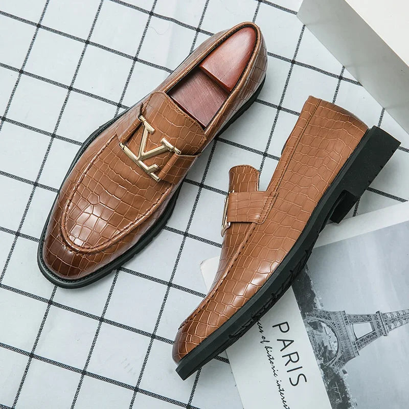 VITT® Men's Luxury Leather Shoes - Magnattos