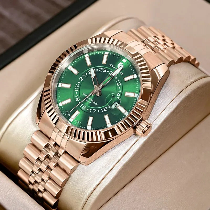 JACQUES LORET® Minimalist Quartz Dress Watch - Magnattos