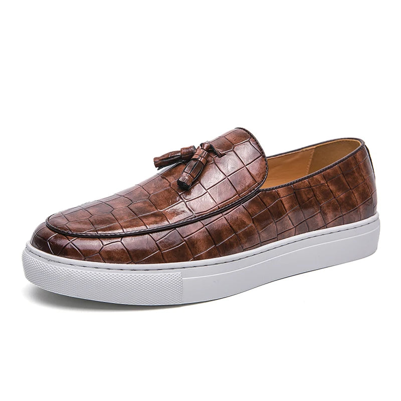 ITALIANO® Summer Leather Loafers for Men - Magnattos