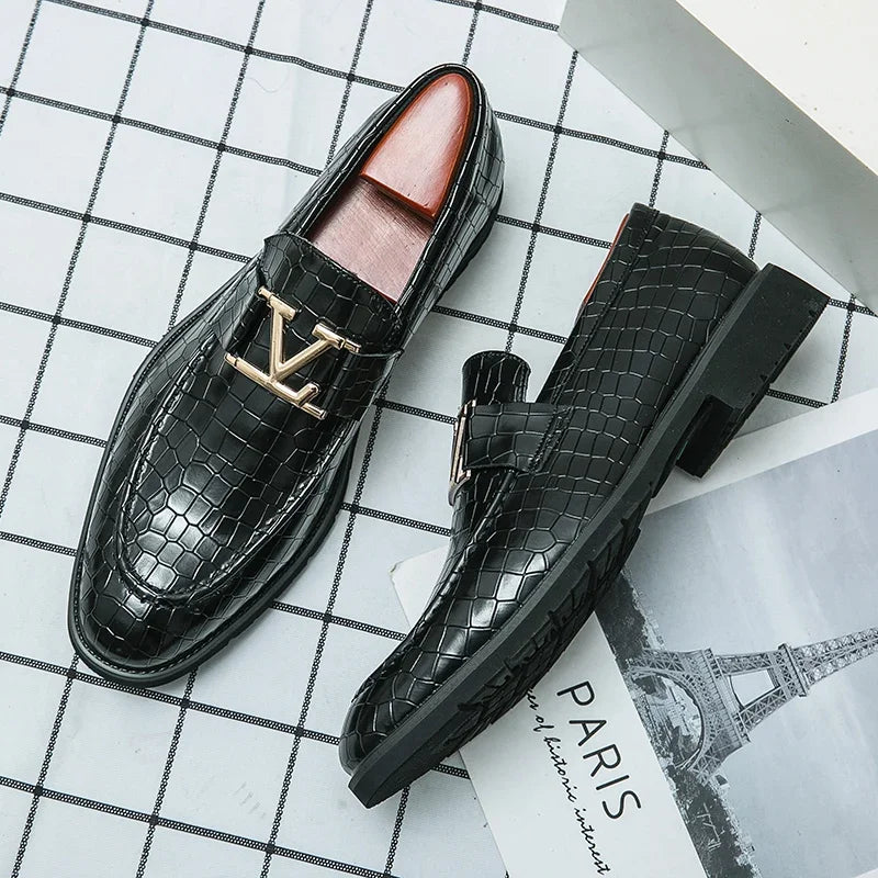 VITT® Men's Luxury Leather Shoes - Magnattos
