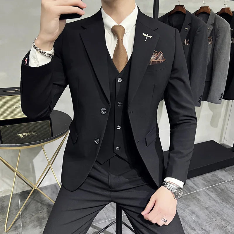 GIANLUCA® High-end 3 Piece Suit - Magnattos