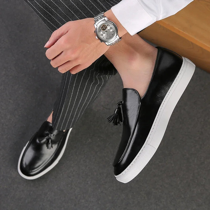 ITALIANO® Summer Leather Loafers for Men - Magnattos