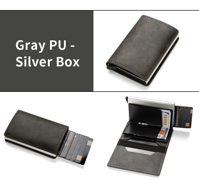 NERO® Minimalist RFID Blocking Card Holder Wallet for Men - Magnattos