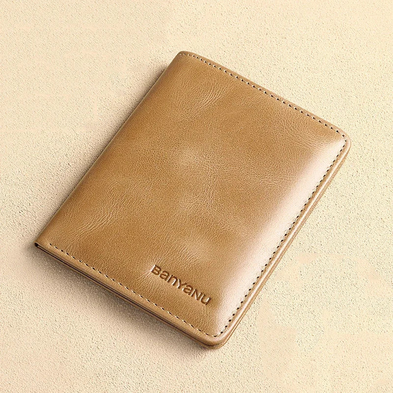 VALEN® RFID Genuine Leather Slim Wallet for Men - Magnattos