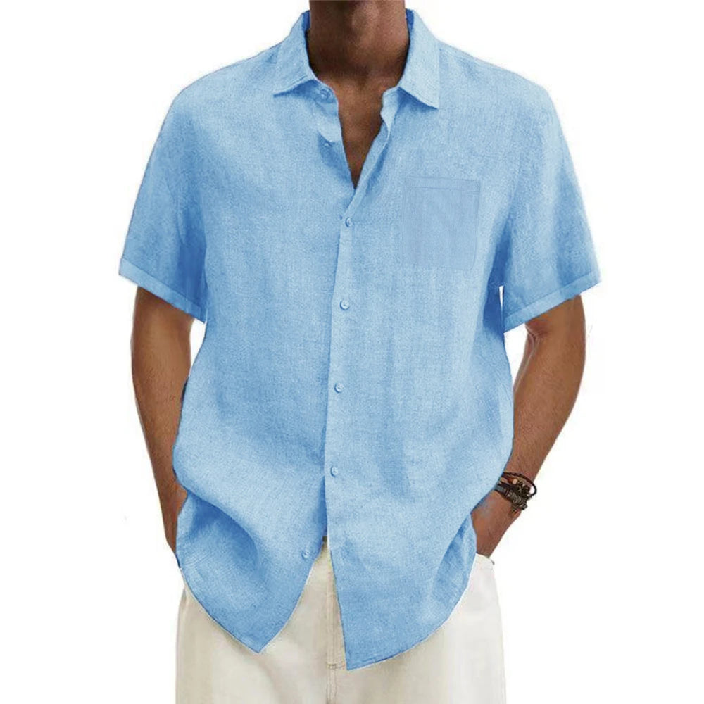 GAETA® Men's Short Sleeve Summer Shirt - Magnattos