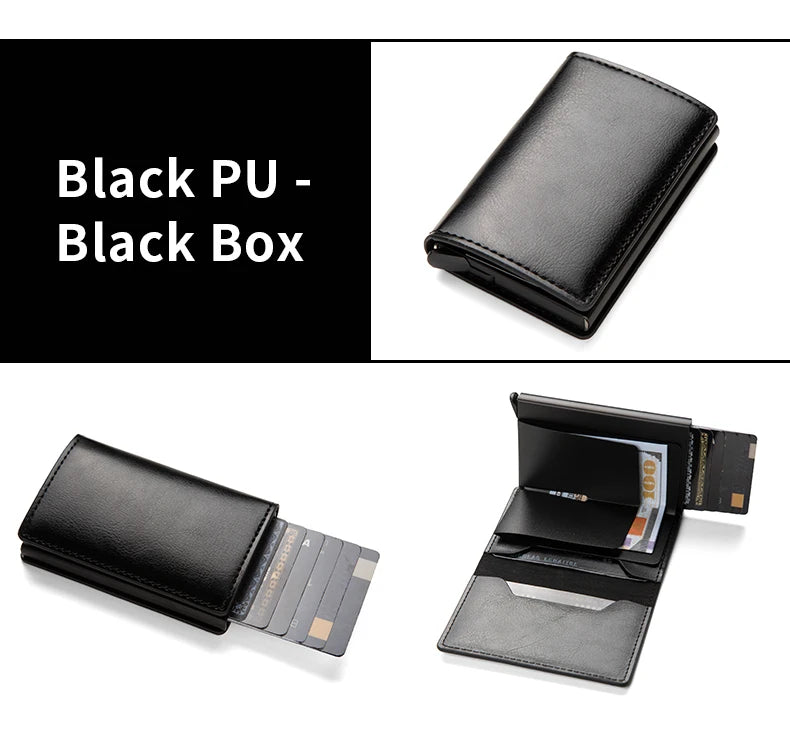 NERO® Minimalist RFID Blocking Card Holder Wallet for Men - Magnattos