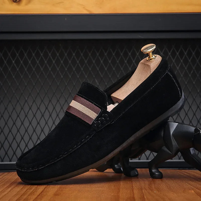 NIKOS® Loafers Suede Shoes - Magnattos